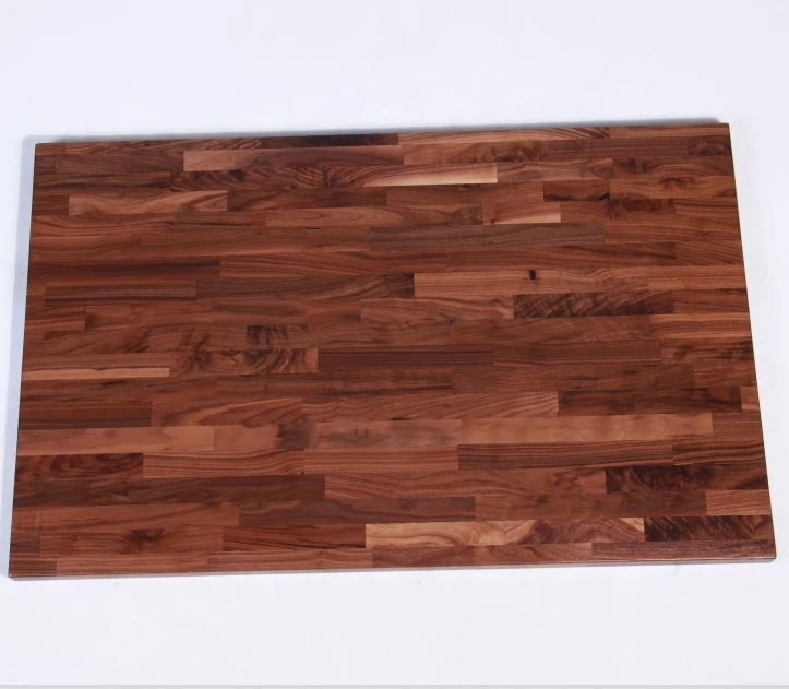 Black Walnut Butcher Block Wood Dining Table
