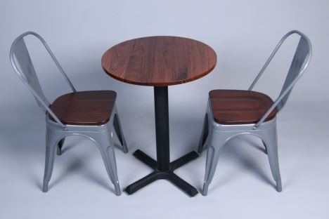 Stol za kavu od ljepljenog punog drva od crnog oraha