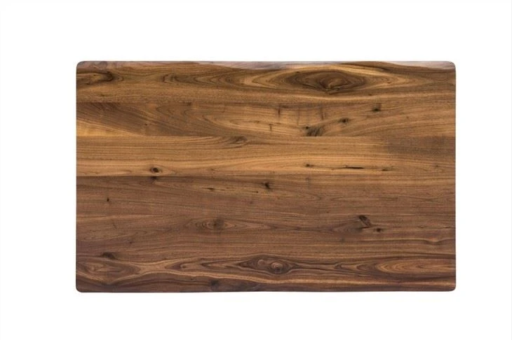 Solid Black Walnut Live Edge Office Table Top 30x48x0.8'' Suppliers